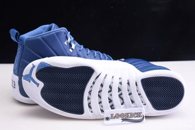 1st Kicks Shoes 12 Air Retro Jordan Blue 130690-404 Stone 0817